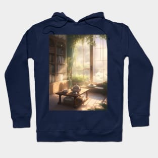 A tranquil morning. Hoodie